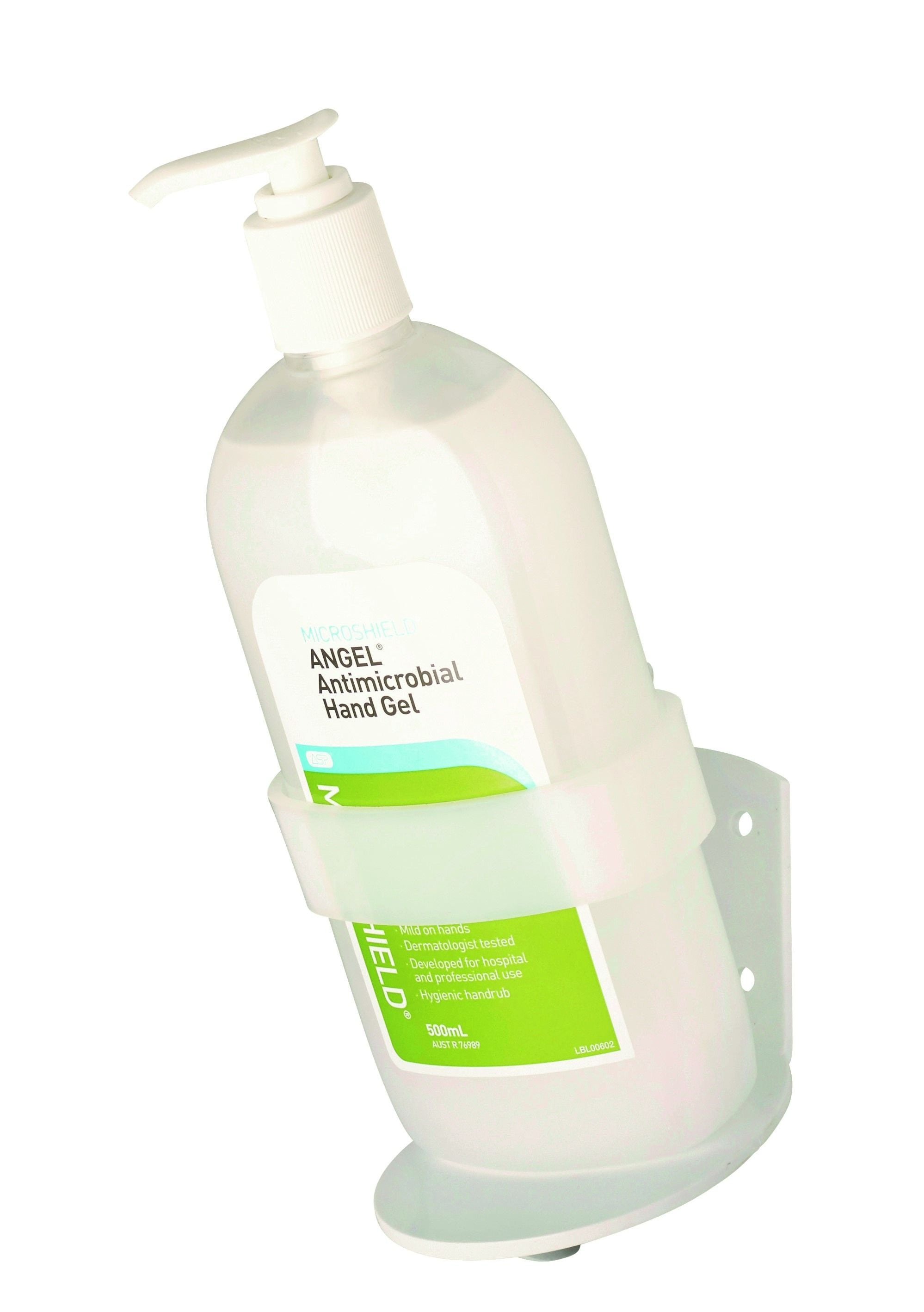 microshield wall bracket with hoop for angel gel / 500ml / each