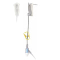 Gripper Plus Safety Port Access Needle Extension Set Luer Lock Y-Site 19g-25mm