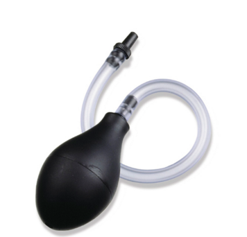 Insufflation Bulb for Diagnostic Otoscope w Black  Distal Tip Connector