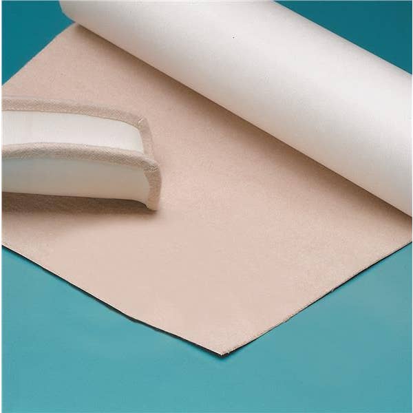 Rolyan Moleskin, Self-Adhesive, 30.5cm x 4.6m, White, Roll