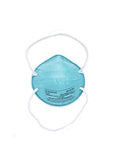 N95 Cup Respirator and Medical Mask with Head Loop Regular - Box/20