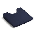 Coccyx Wedge Cushion, Cotton, L, Blue