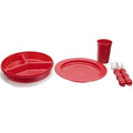 Maddak Redware Tableware, Deluxe Set