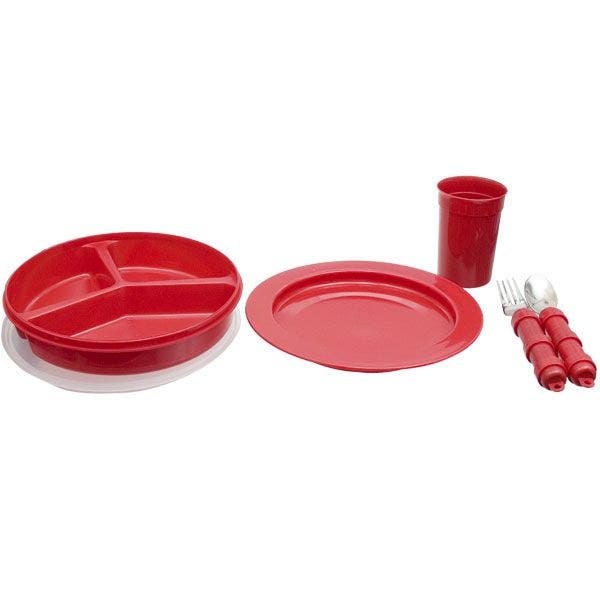 Maddak Redware Tableware, Deluxe Set