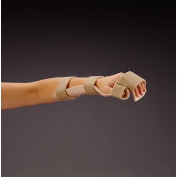 Rolyan Pre-formed Resting Pan Mitt Splint with Strapping