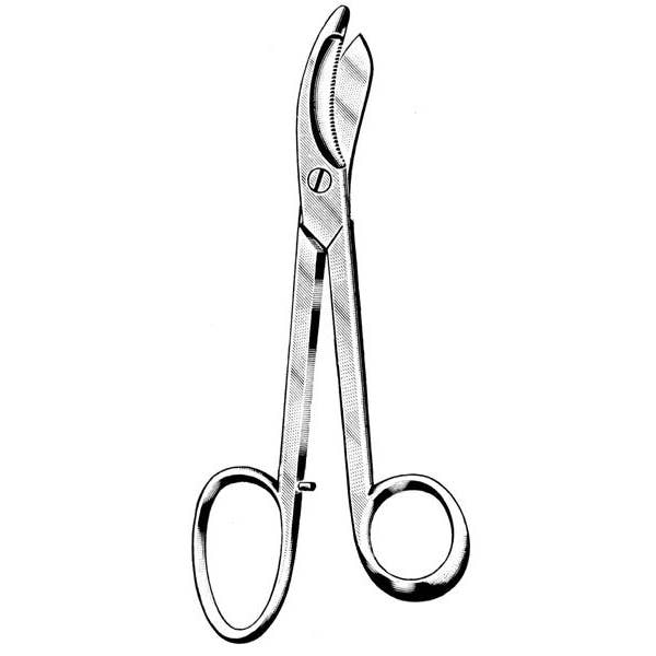 Bruns Plaster Scissors, 23cm
