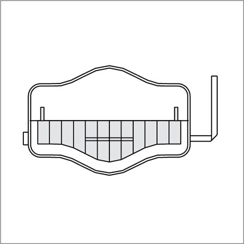 Terry Thermal Pack Cover, to fit Cervical Pack (Length 610mm)