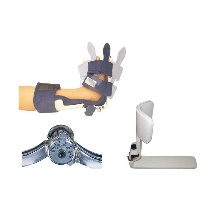 Comfy Spring Loaded Ankle/Foot Orthosis, Adult, Dark Blue, Terry cloth cover