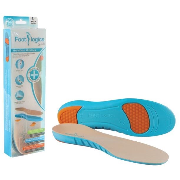 Footlogics Orthotic Insoles, Sensi