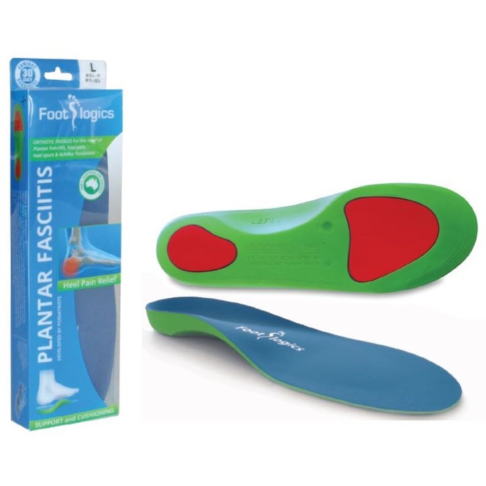 Footlogics Orthotic Insoles, Plantar Fascitis