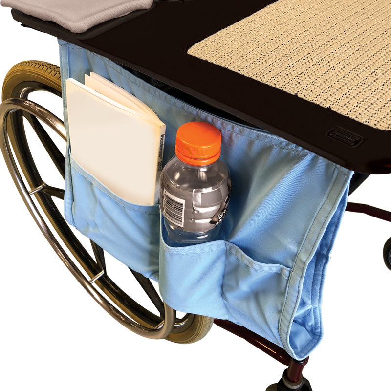 Wheelchair Tray, Strap & Bag