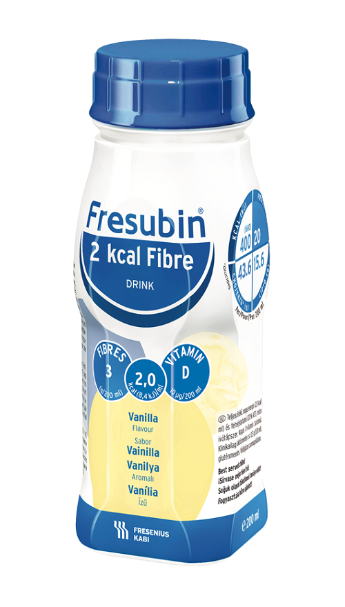 fresubin 2cal fibre drink / vanilla / 200ml / box of 24