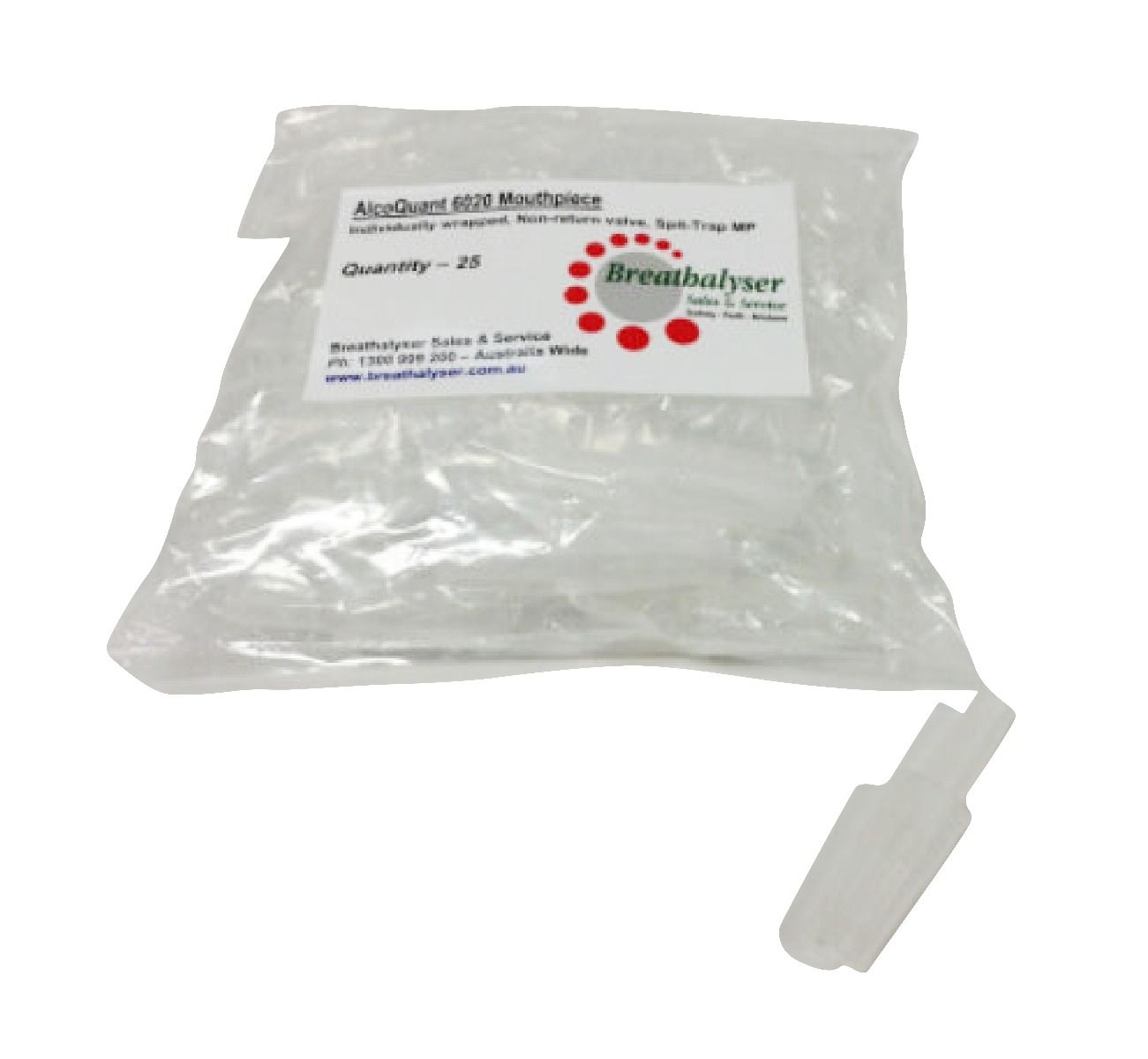 alcoquant 6020 mouthpieces /  pack of 25