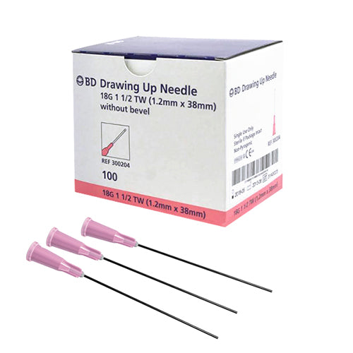 BD Blunt Needle Drawing Up 18Gx38mm