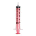 BD Syringe Luer Lock With Red Plunger 5ml