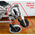 Elevating Leg Rest, Standard 46cm, to suit Days Swift Wheelchairs, Right