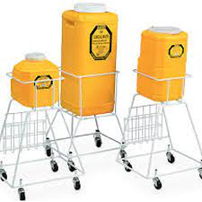 BD Sharps Mobile Trolley For 19/23L
