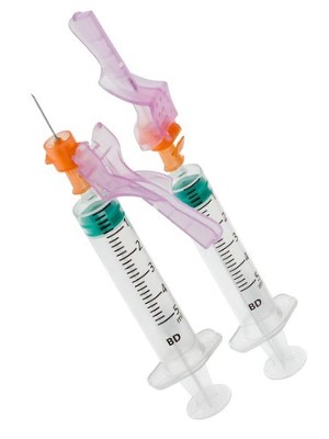 BD Eclipse SmartSlip Technology Needle 25Gx16mm Orange Box/100