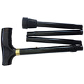 Days Folding Walking Stick, Large, Black, Unboxed