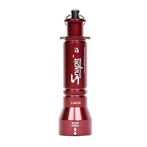 snapit lite ampoule opener / large / 1-25ml / burgundy / each