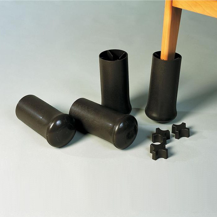 Leg-X Adjustable Raisers, Height raise 75, 100 or 125mm, 4/pack