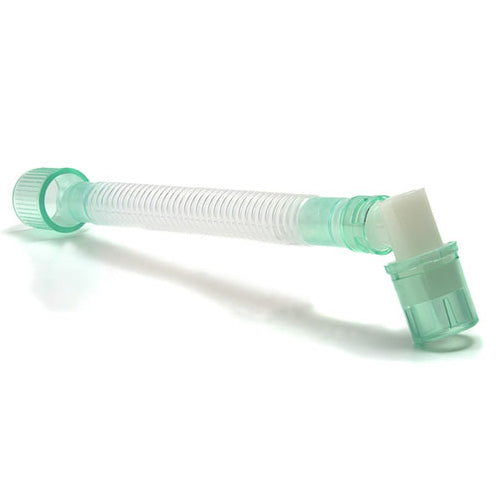 Intersurgical Flexible Double Swivel 22M/15F Catheter Mount 22F 170mm