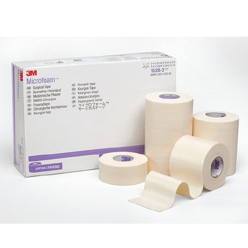 3M Microfoam Surgical Tape 100mm x 3m - Box/3