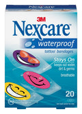 nexcare tattoo strips cool collection / box of 20