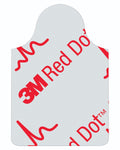 3m red dot™ ecg resting tab style  electrode / 2330 / box of 100