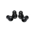 3M Littmann Stethoscope Spare Parts Kit, Snap Tight Soft-Sealing Eartips, Black, Large and Small