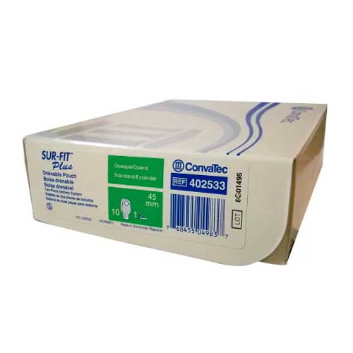 Surfit+ Pouch Standard Drainable Opaque 45mm