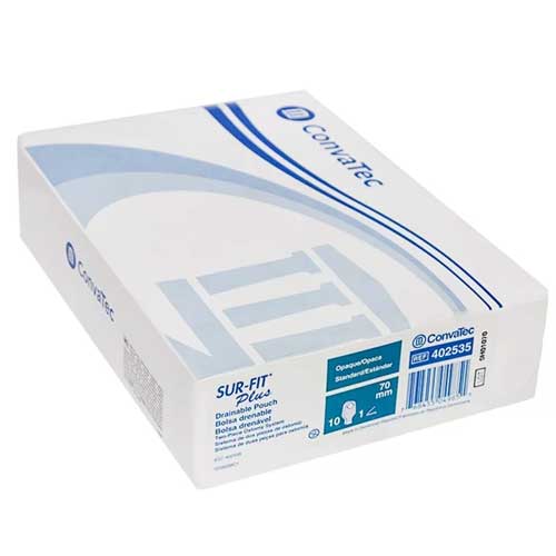 Surfit+ Pouch Standard Drainable Opaque 70mm