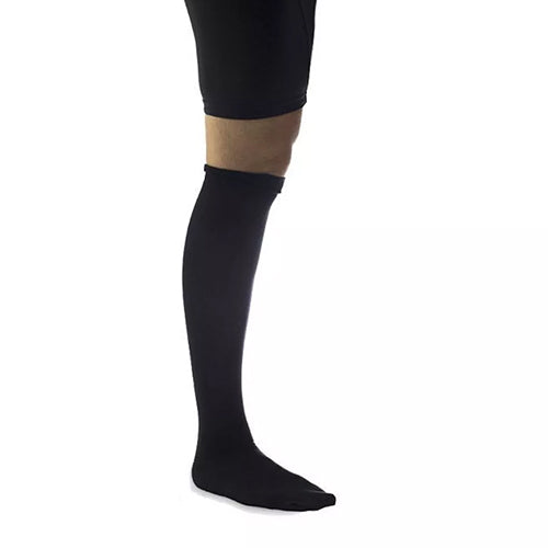 Ted Anti-Embolism Knee Length Stocking Black Small Regular Closed Toe