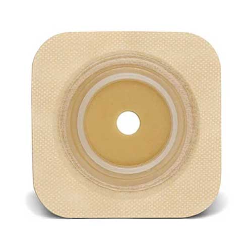 Sur-Fit Natura Two-Piece Cut-To-Fit Durahesive Skin Barrier No Tape Collar Flexible Wafer 38mm