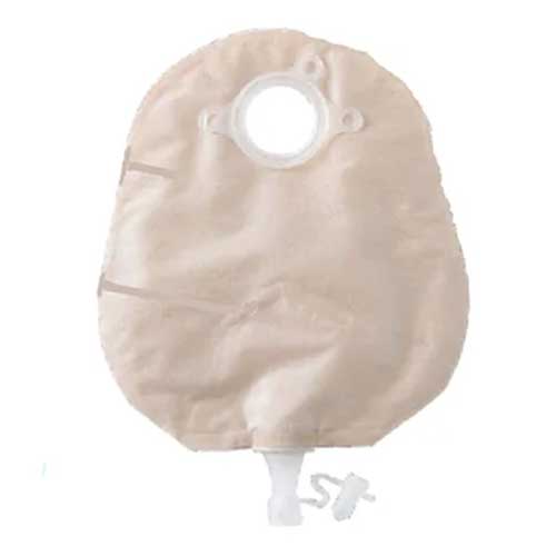 Natura+ Two-Piece Urostomy Pouch With Soft Tap Small Transparent 38mm