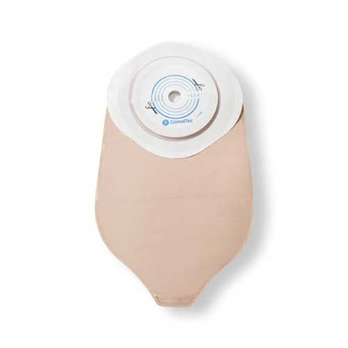 Esteem Urostomy Pouch With Accuseal Durahesive Cut-To-Fit Skin Barrier Tap Transparent 13-45mm