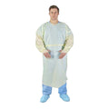 Halyard Basics Tri-layer Over AAMI 2 The Head Isolation Gown With Thumb Hooks X-Large