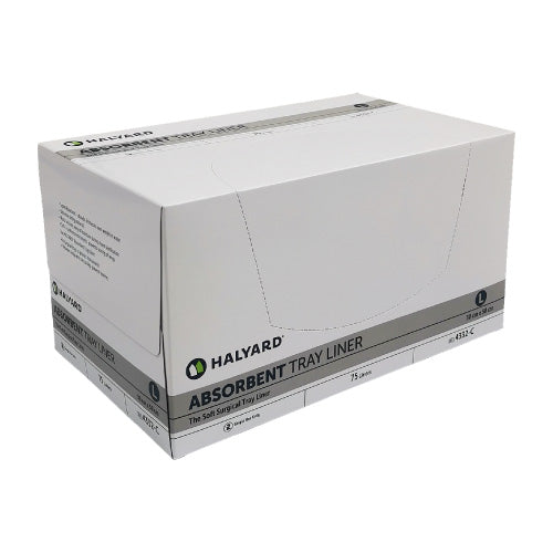 Halyard Absorbent Tray Liners Large 30 x 50.5cm