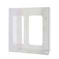 Halyard Exam Glove Dispenser Double Clear Plastic