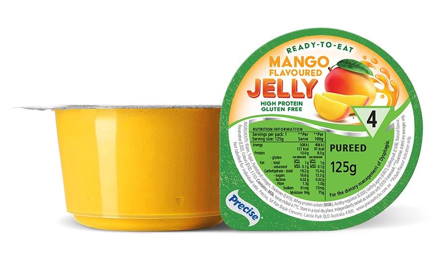 precise mango flavoured jelly / high protein / gluten-free / each