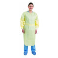 Halyard Impervious Full Back Comfort Gown Regular Yellow