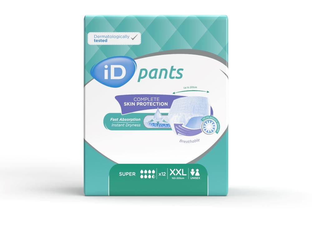 iD Pants Classic Bariatric Super XXL 12x4