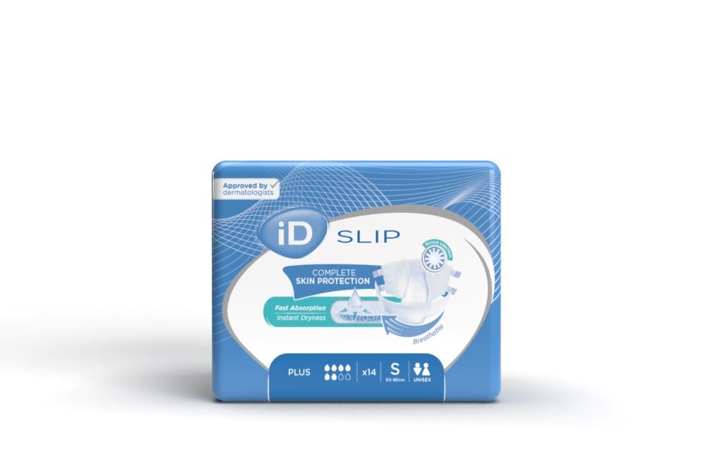 iD Slip Plus S 50-90cm 1800ml Pk14x4