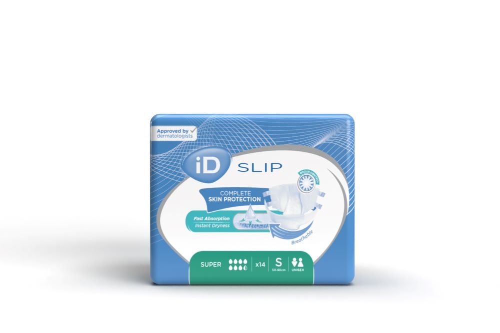 iD Slip Super S 50-90cm 2100ml Pk14x4