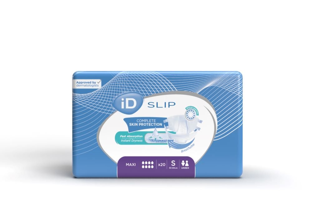 iD Slip Maxi S 50-90cm 2300ml Pk20x4