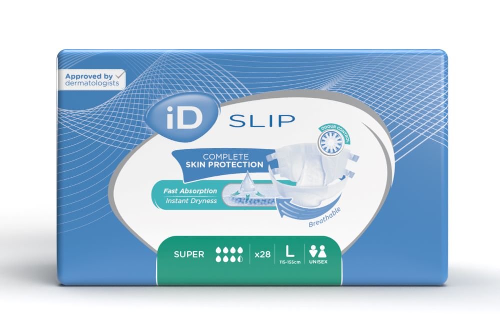 iD Slip Super L 115-155cm 4100ml Pk28x3