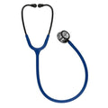 3M Littmann Classic III Stethoscope With Mirror Finish Chestpiece; Navy Blue Tube; Smoke Stem And Headset