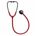 3M Littmann Classic III Stethoscope With Special Edition Black-Finish Chestpiece Stem And Headset With Burgundy Tube