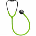 3M Littmann Classic III Stethoscope Smoke Chestpiece Lime Green Tube Blue Stem and Smoke Headset 69cm