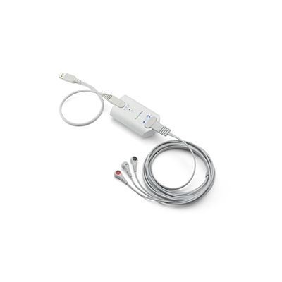 welch allyn ecg module /  usb /  patient cable 3l aha